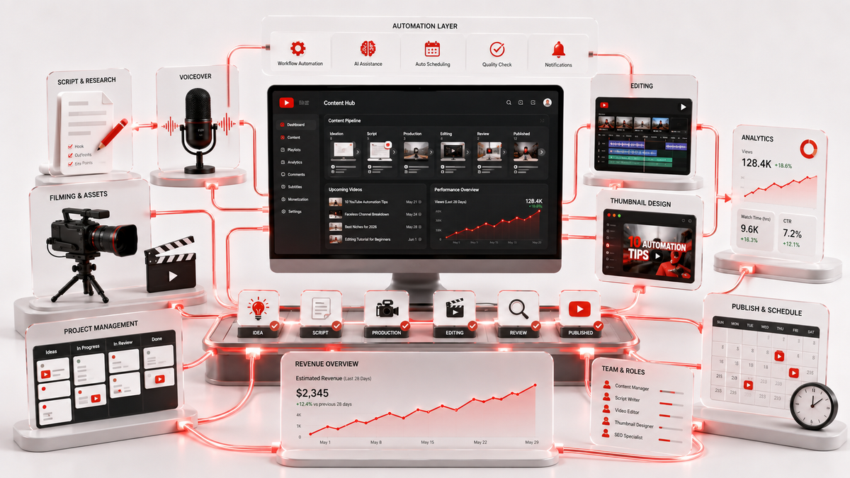 YouTube Automation: What It Actually Means (And What It Doesn't)