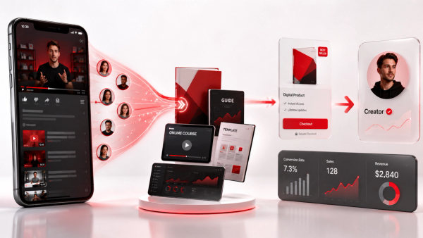 How to Sell Digital Products Through YouTube (Even With a Small Channel)