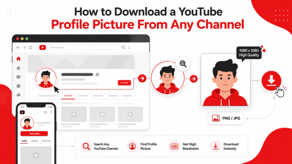 How to Download a YouTube Profile Picture From Any Channel