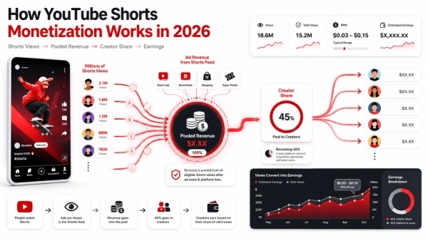 How YouTube Shorts Monetization Works in 2026