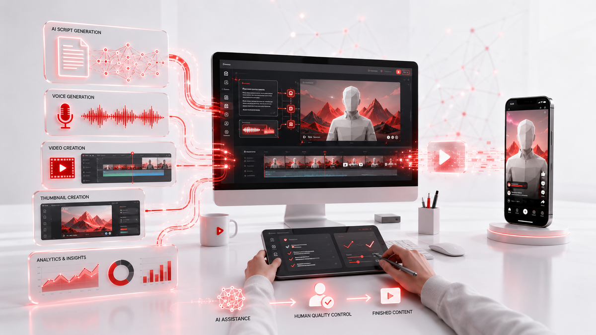 How to Use AI Tools to Create a Faceless YouTube Channel