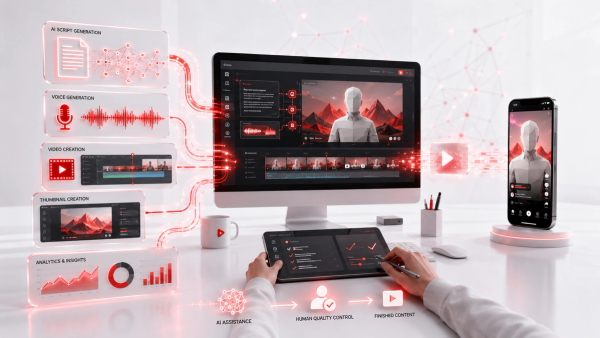 How to Use AI Tools to Create a Faceless YouTube Channel