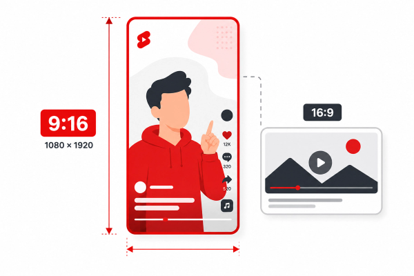 YouTube Shorts Thumbnail Size: 9:16 Vertical Dimensions Explained