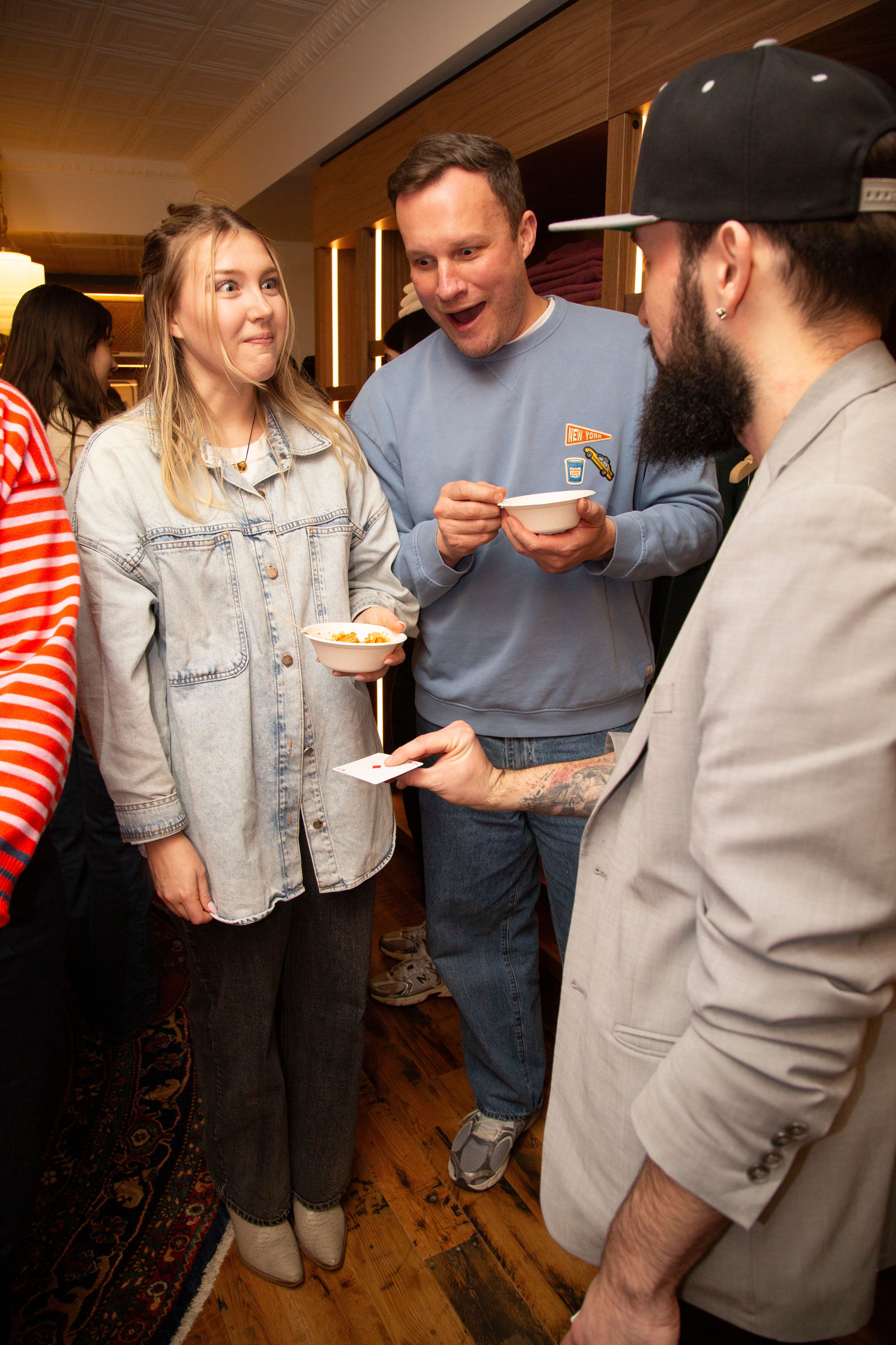 Pattern's Sip & Shop Event at Marine Layer