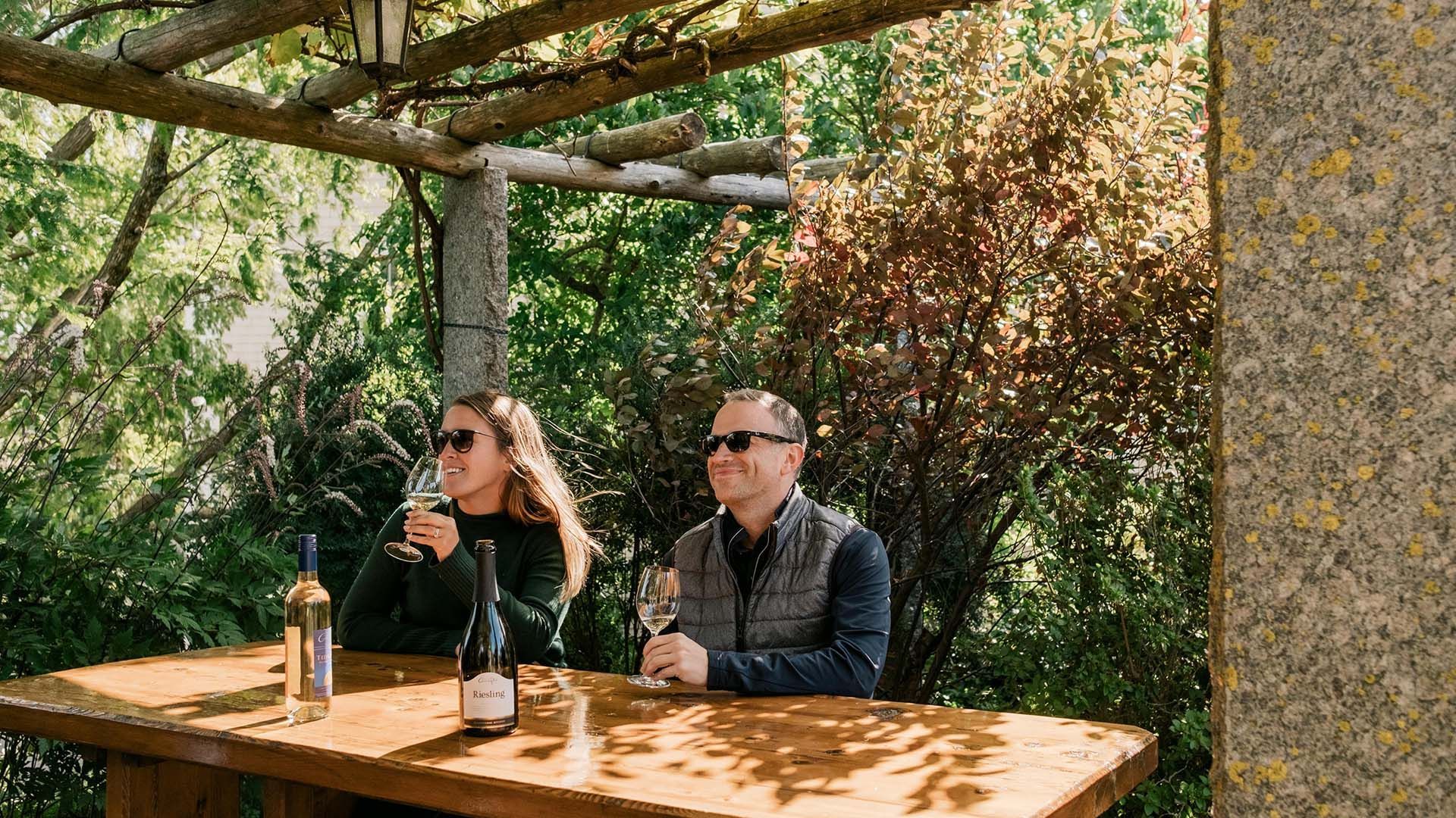 People enjoying Wine