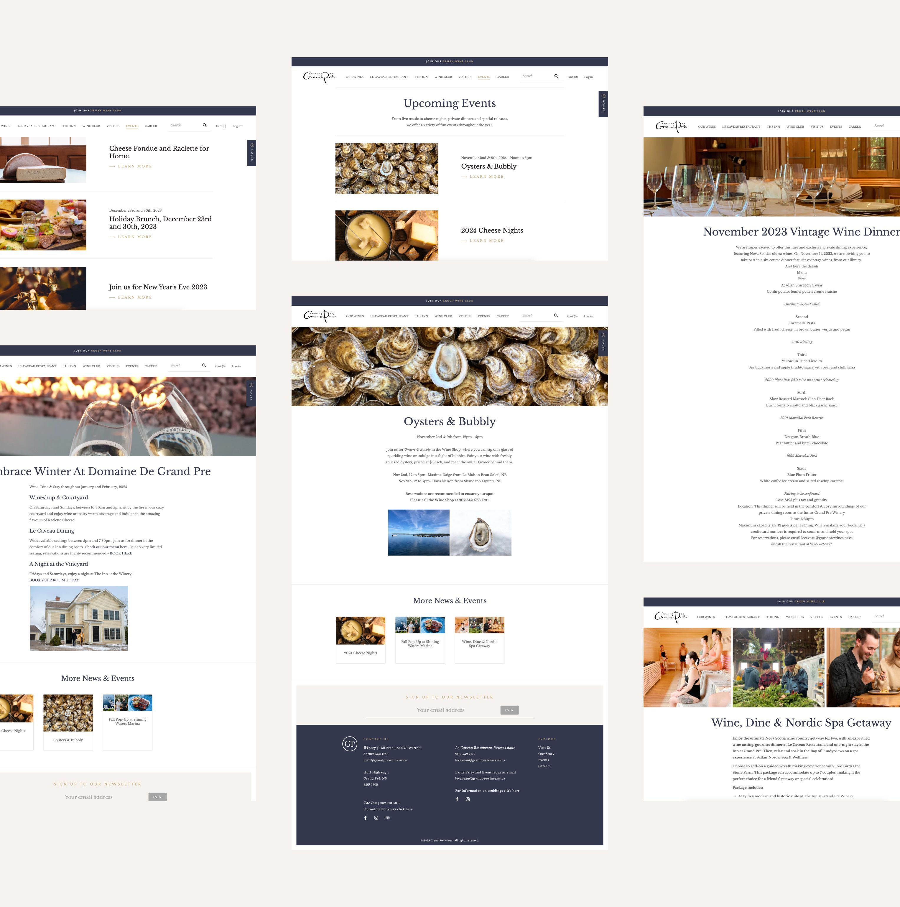 Events Page