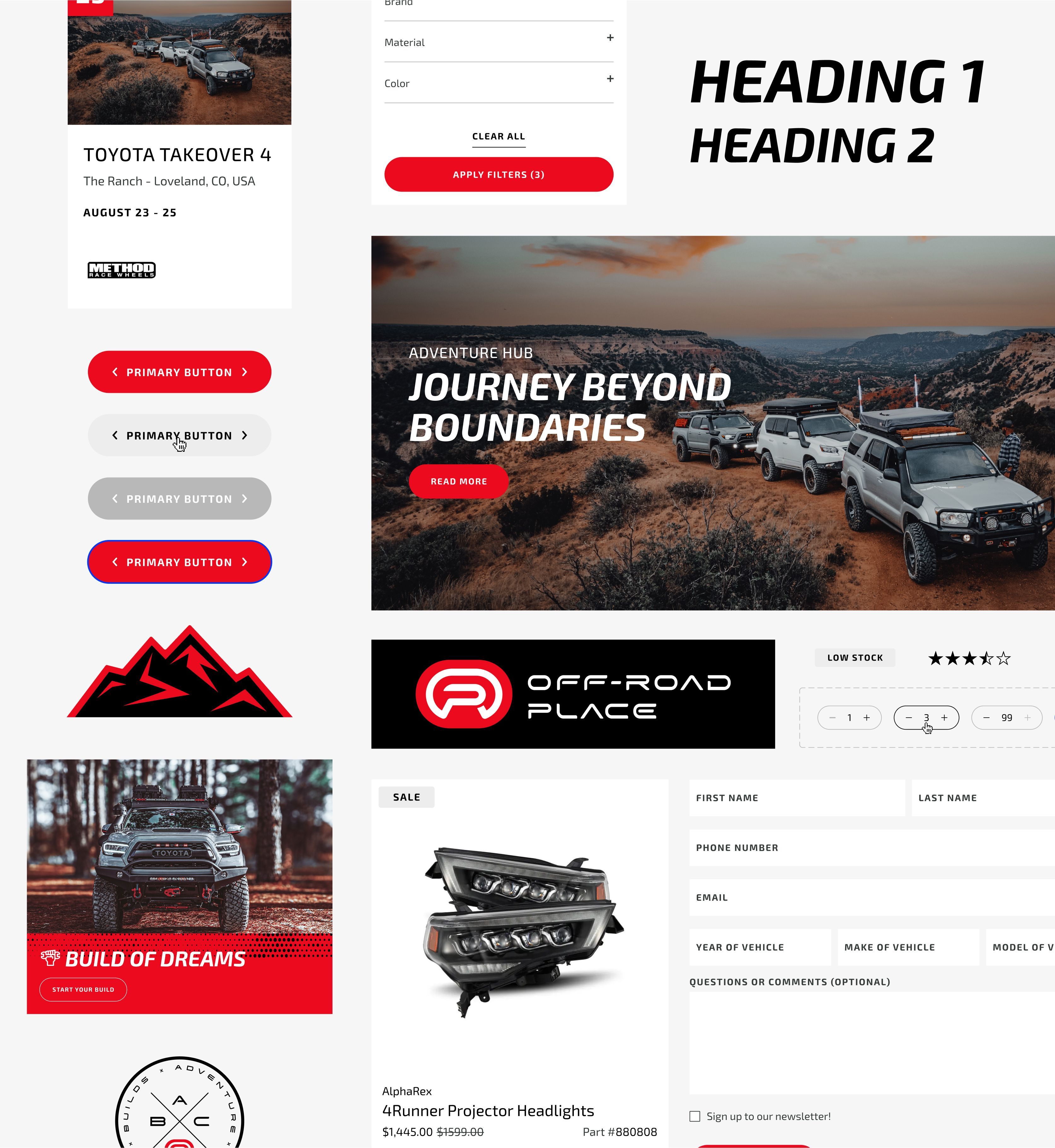 Website Modules