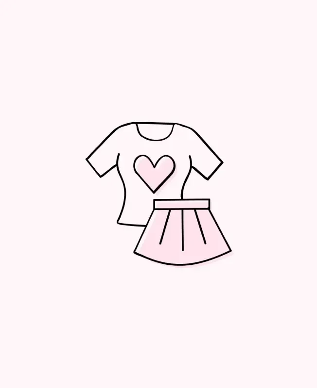 Loop of Stoney Clover Lane brand illustrations