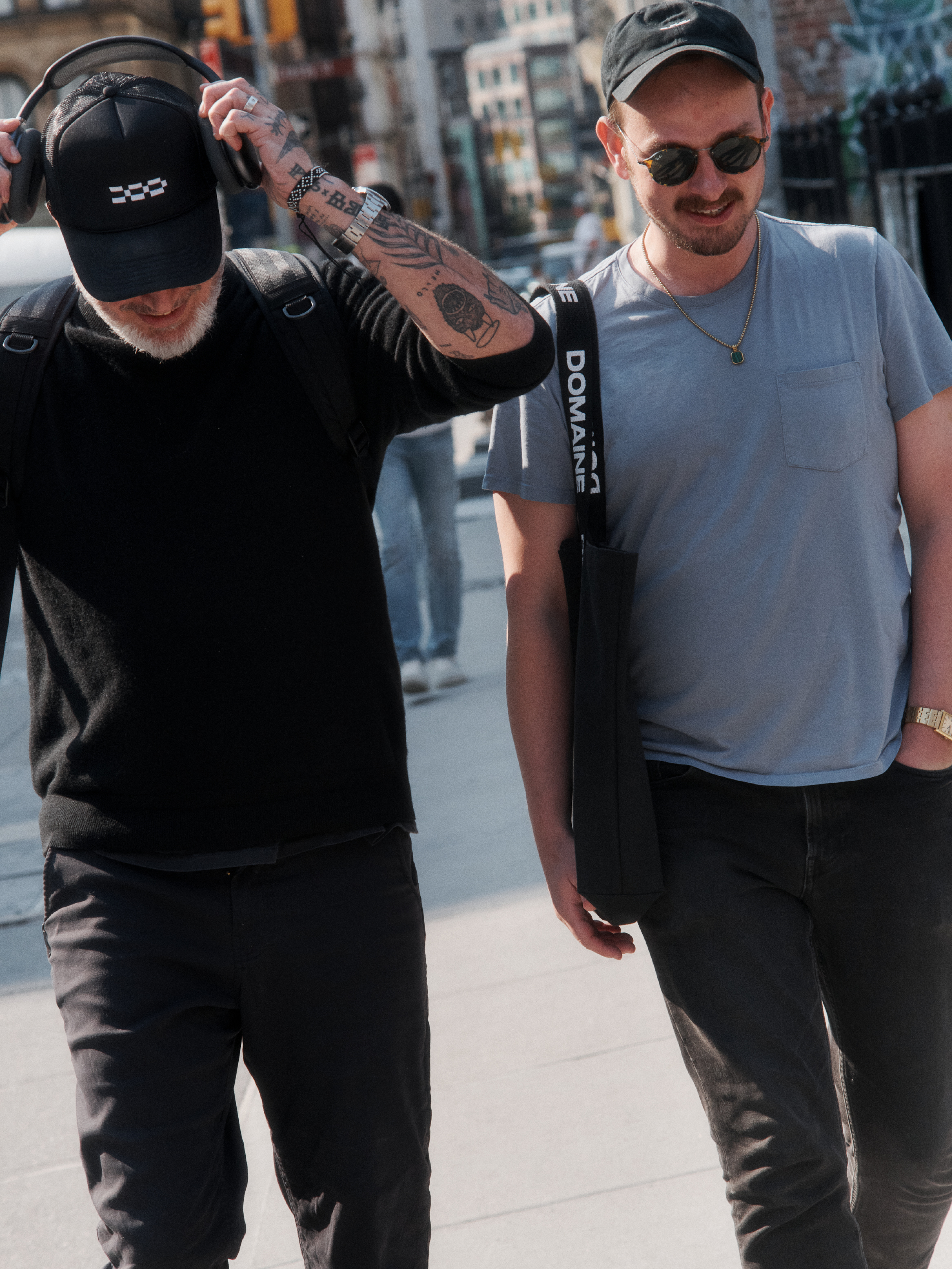 team walking
