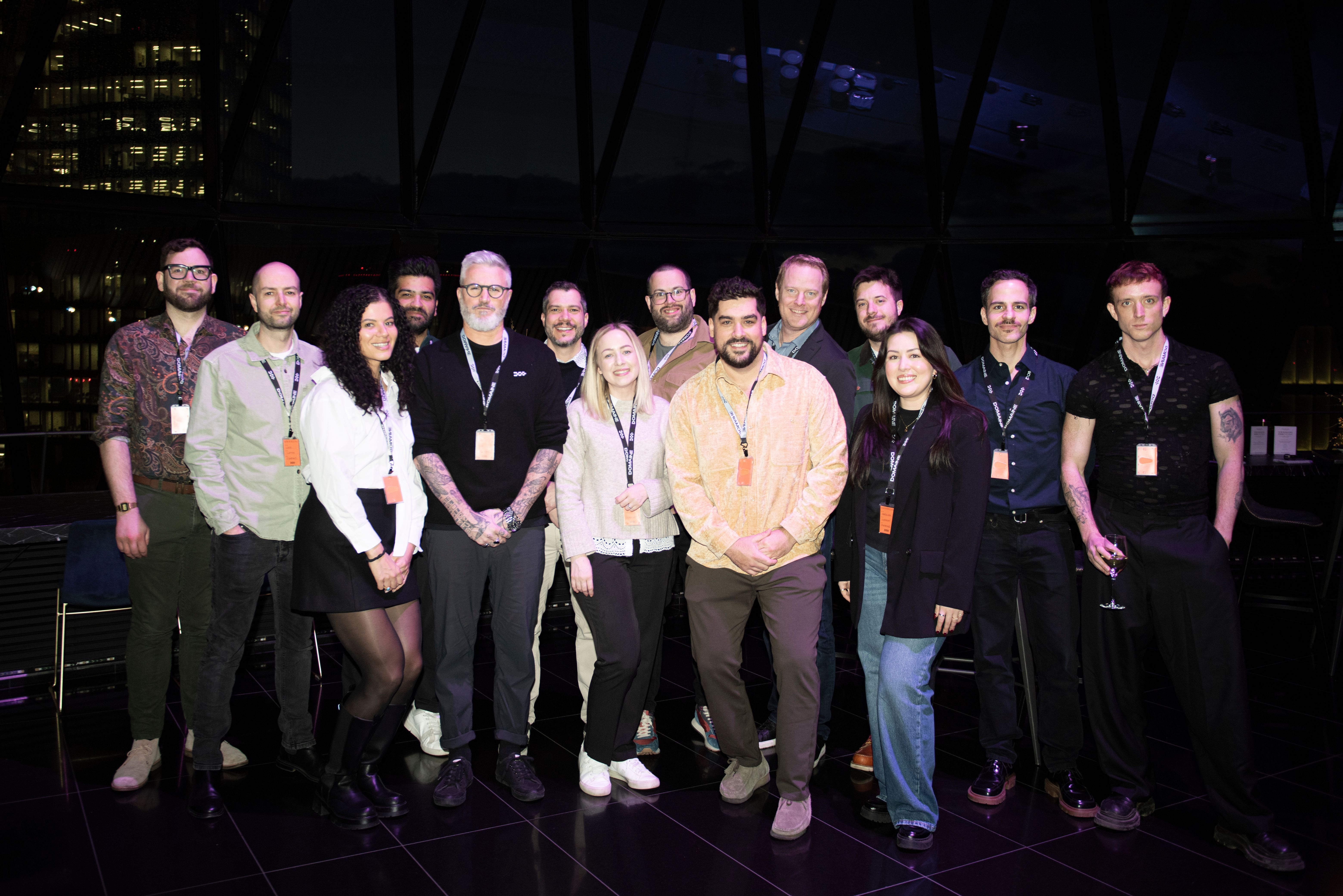 Someone team photo at the venue, before event start