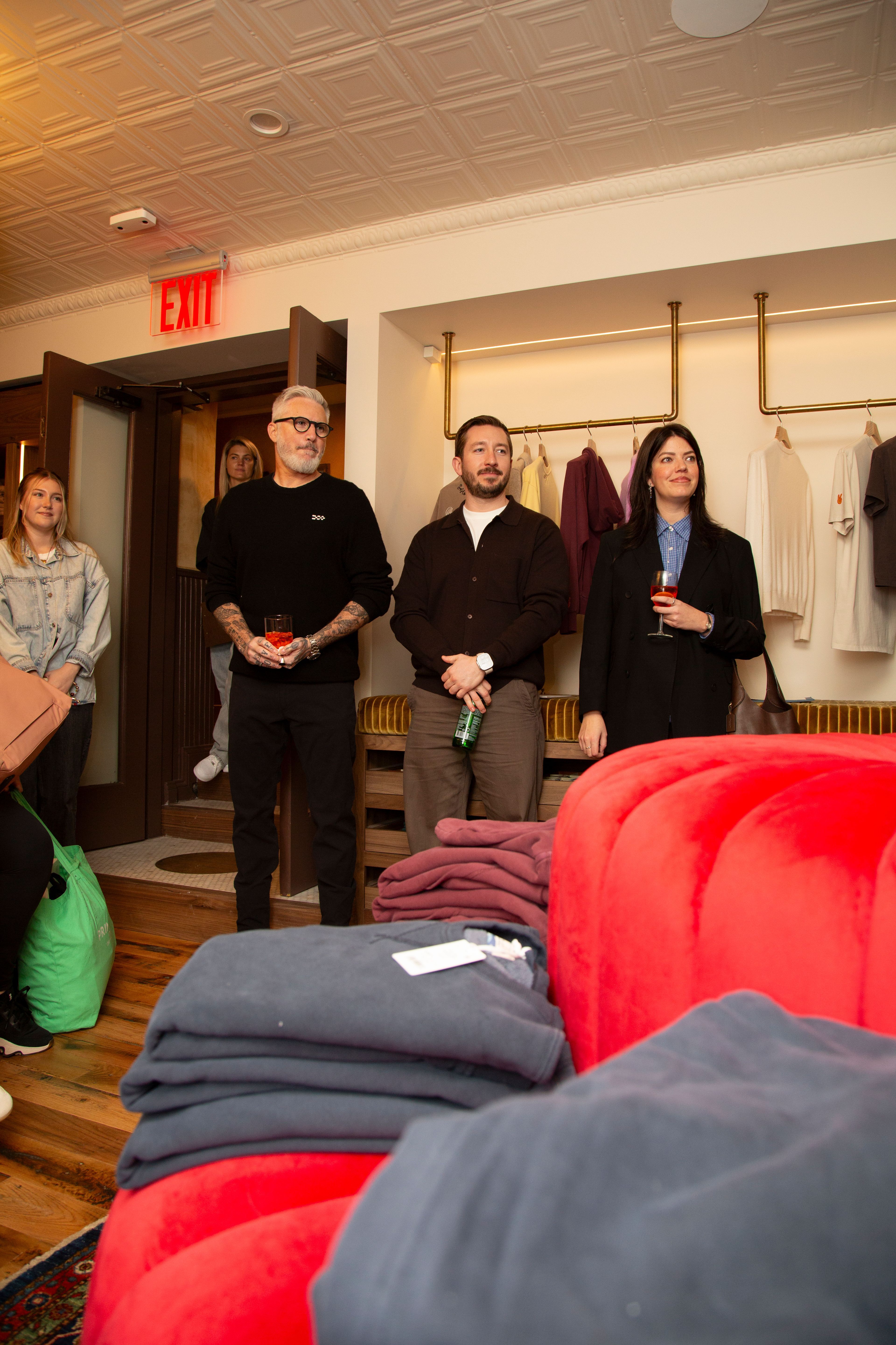 Pattern's Sip & Shop Event at Marine Layer