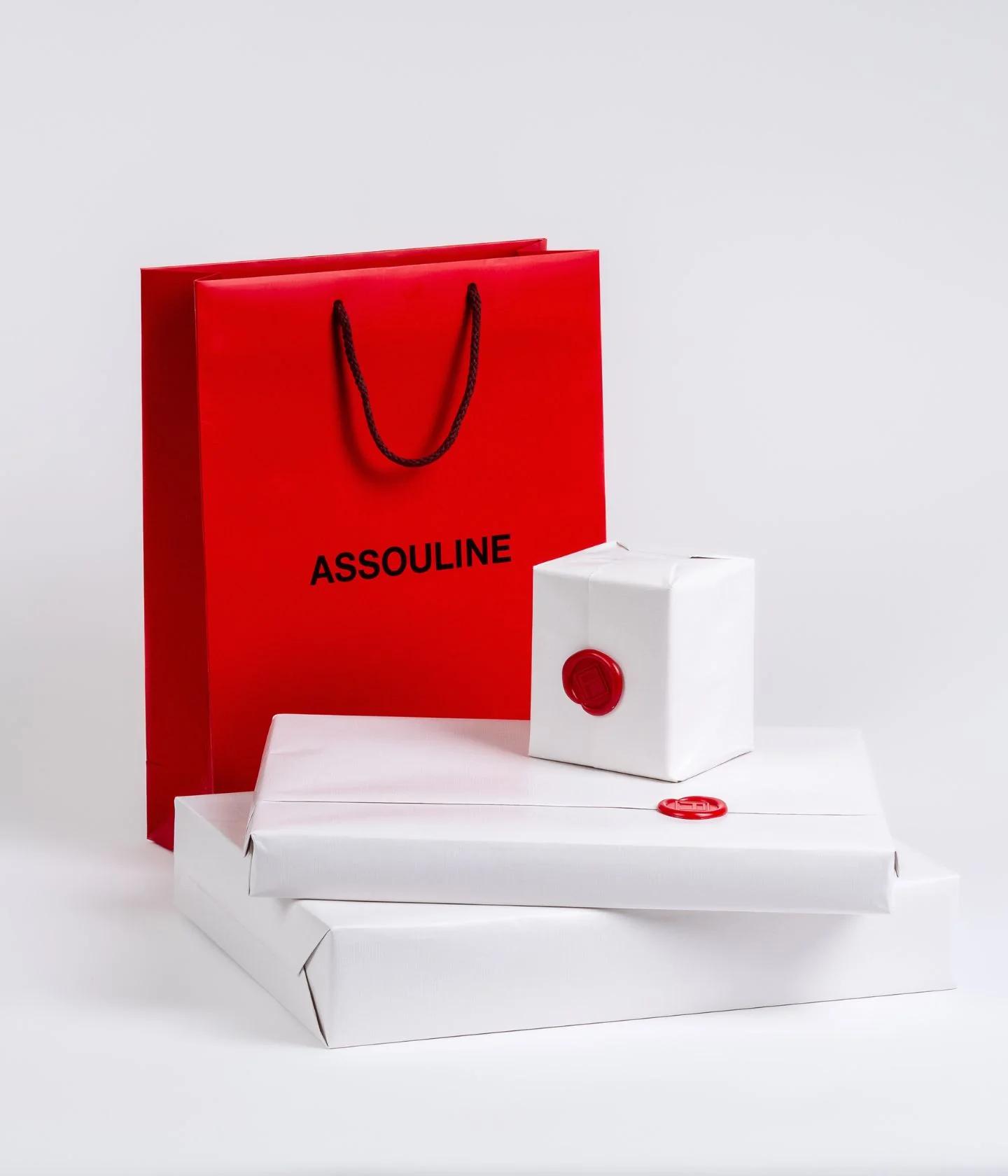 Image depicting Assouline's gift wrapping