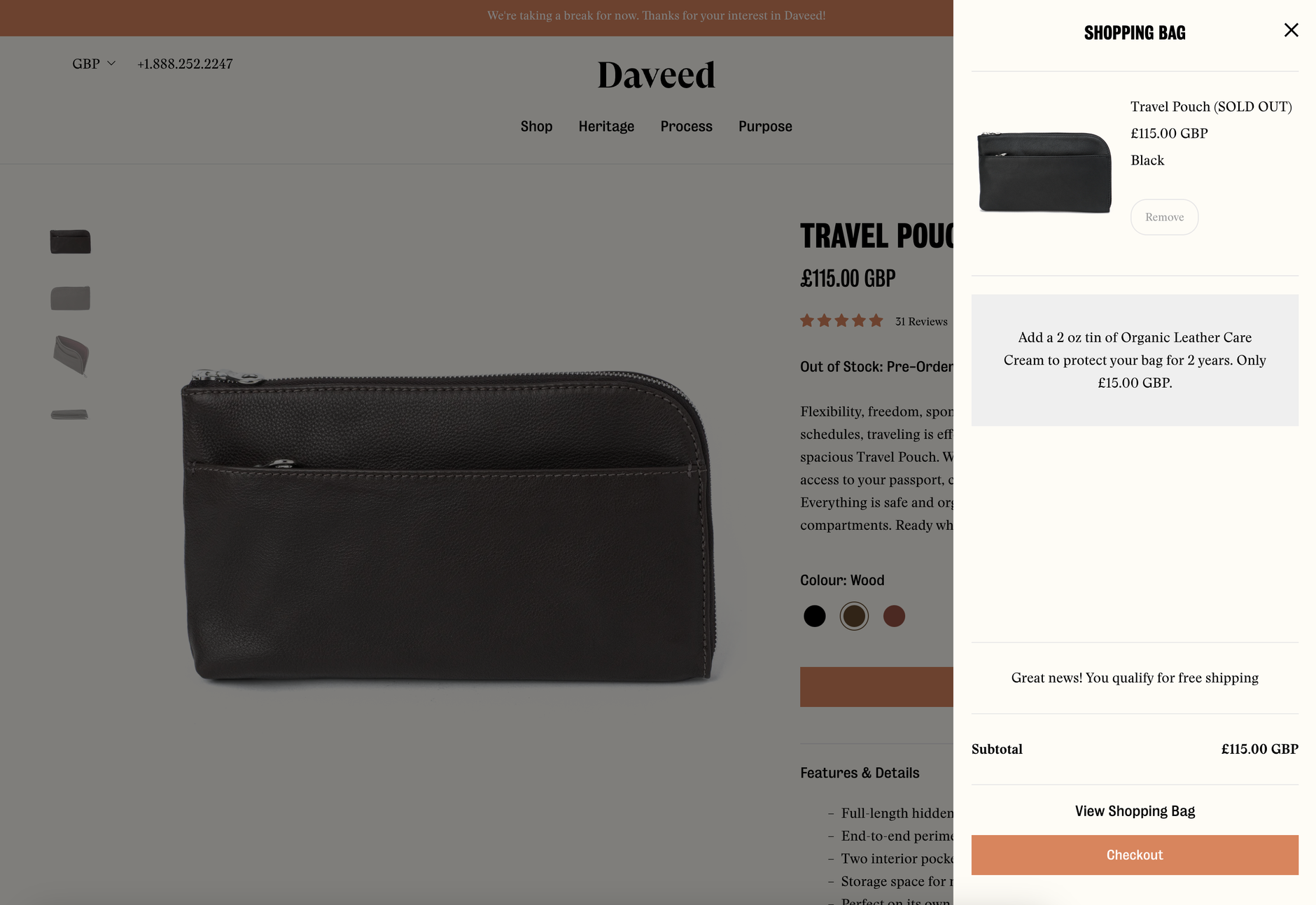 Daveed Mini-Cart
