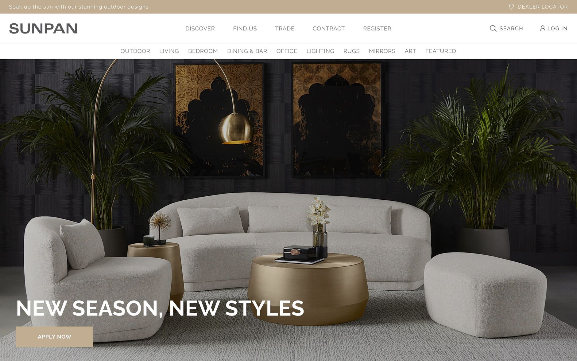 Sunpan Homepage