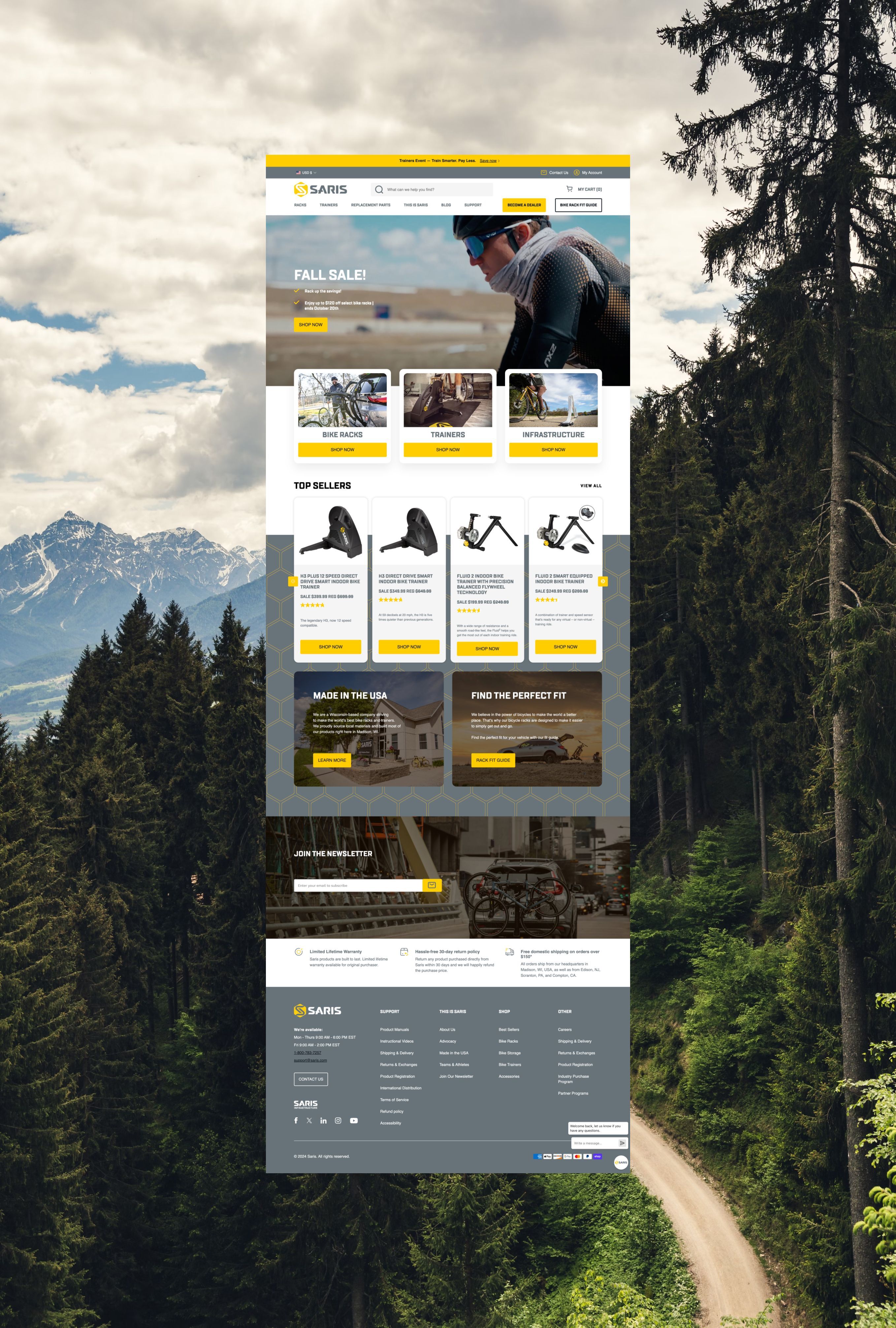 Saris Homepage
