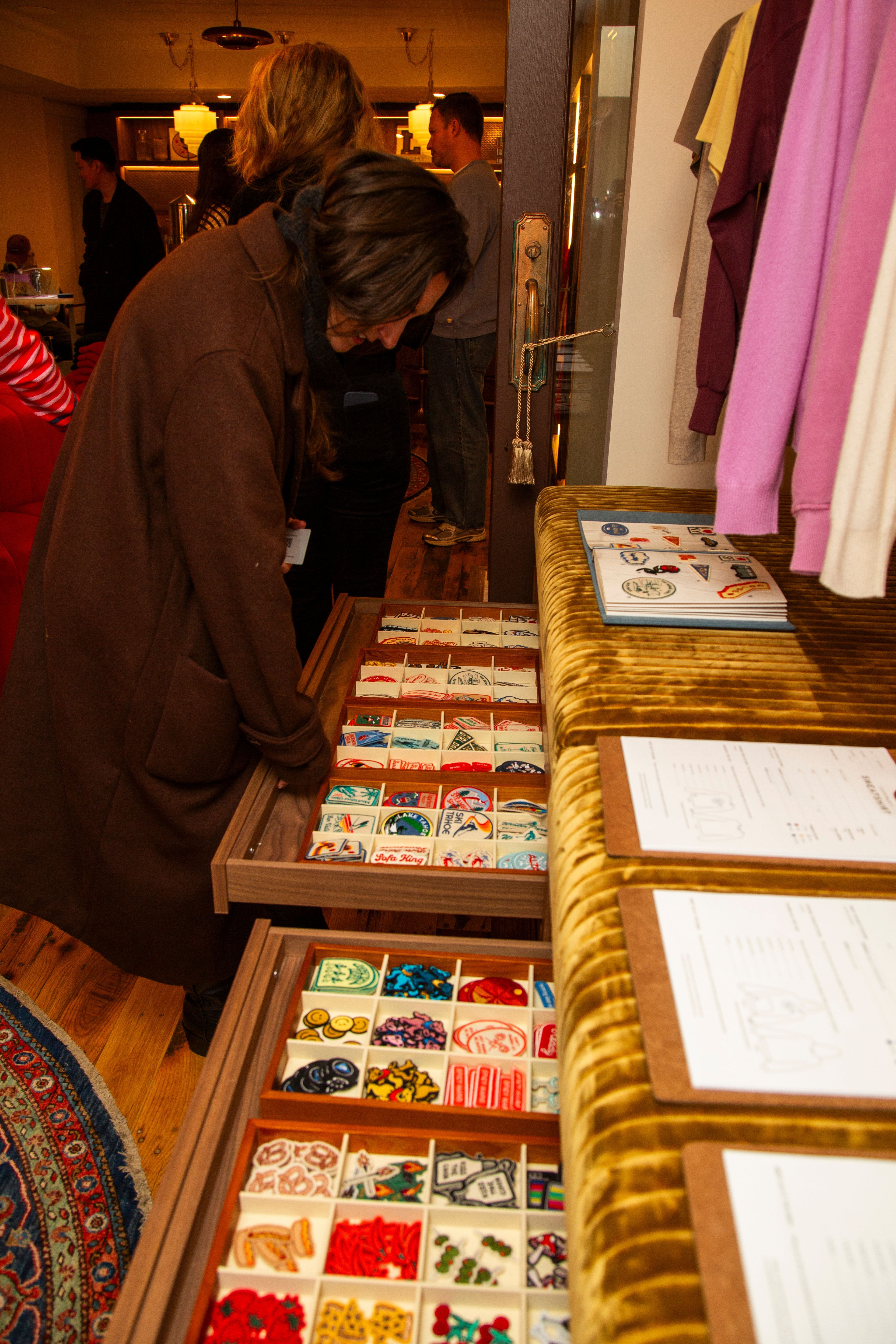 Pattern's Sip & Shop Event at Marine Layer