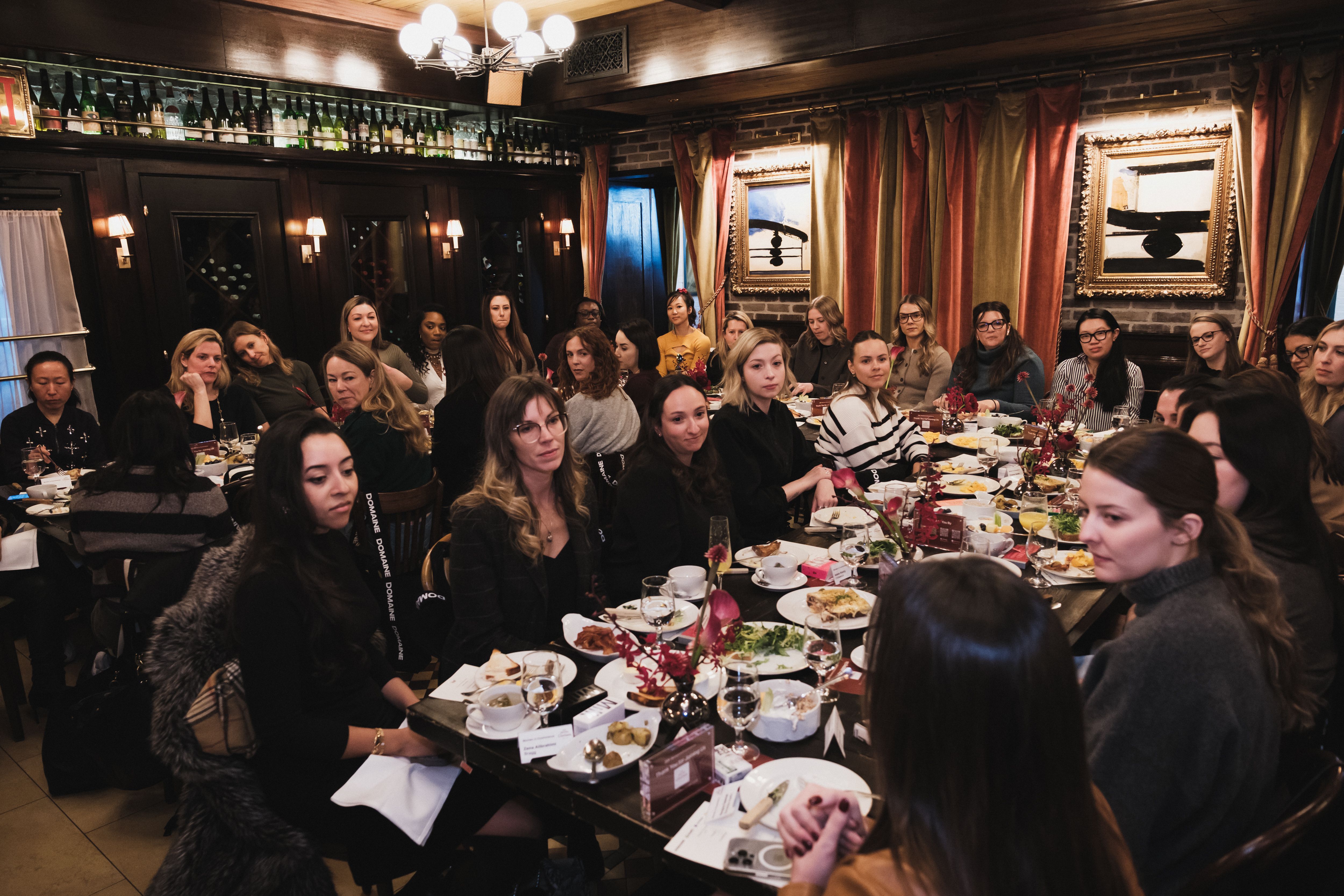 Guests at the Women in Ecommerce brunch