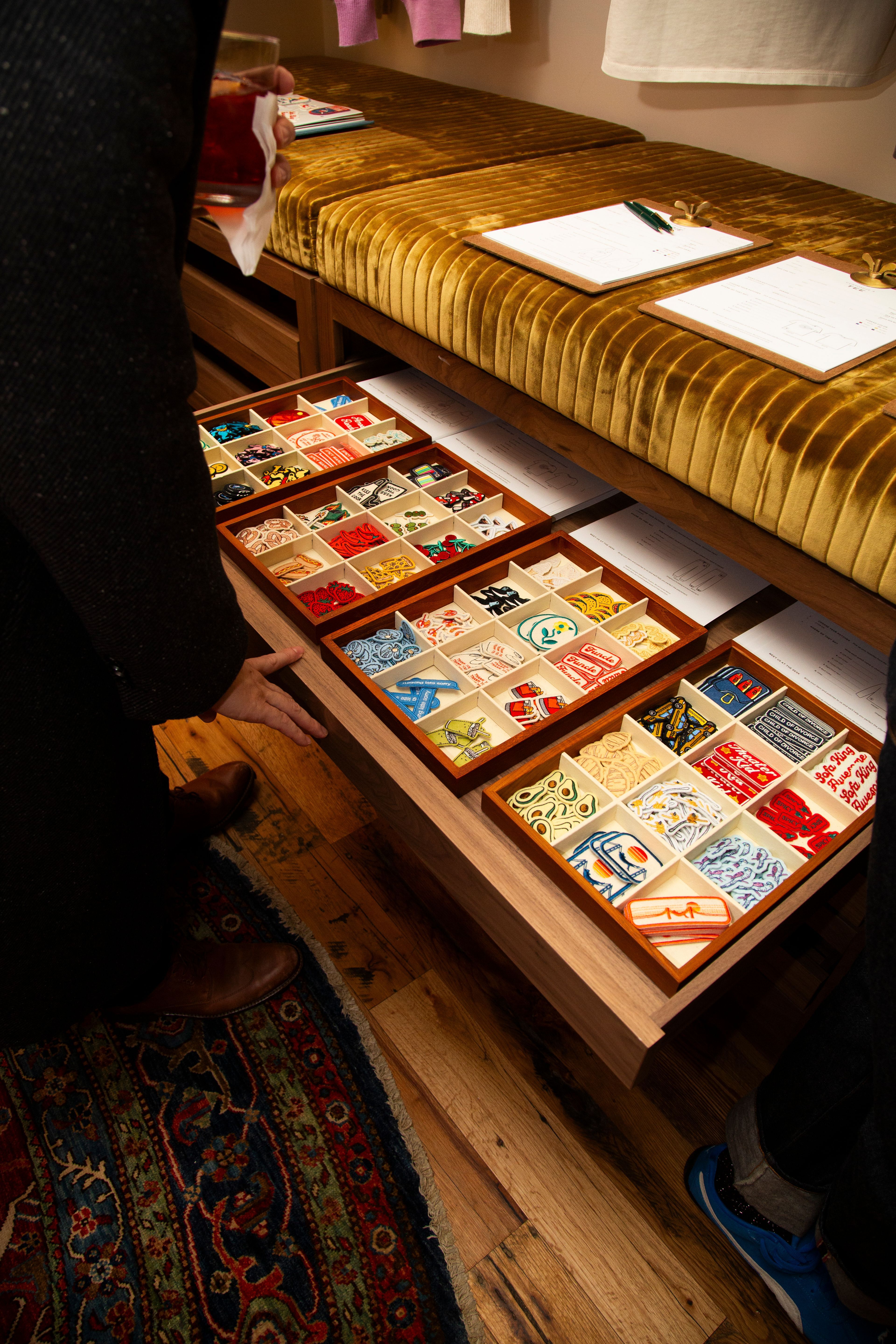 Pattern's Sip & Shop Event at Marine Layer