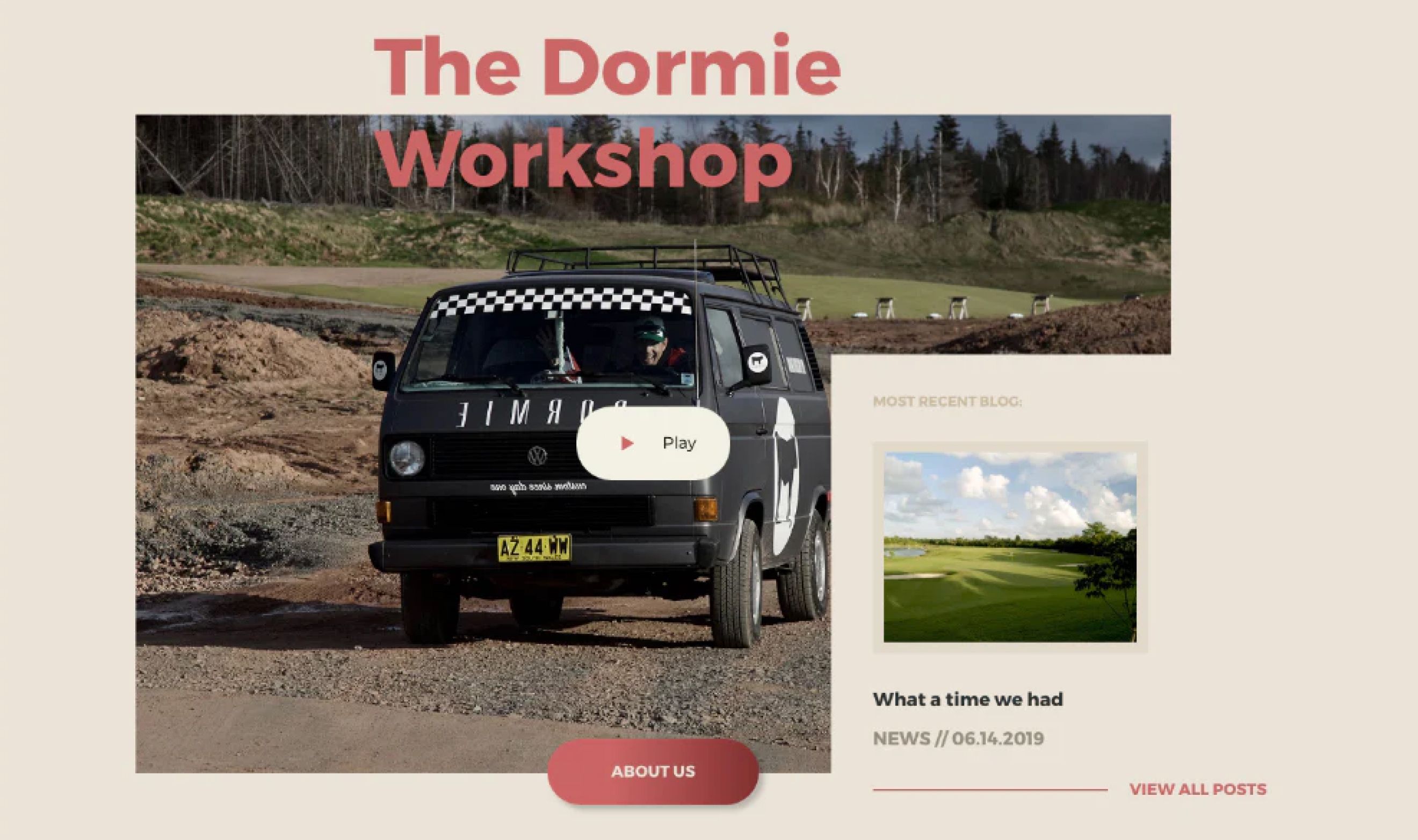 Desktop screenshot of Dormie Worksop video player