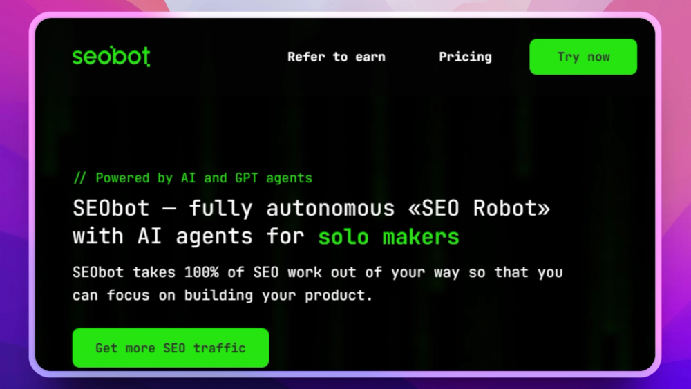 image of SEObot