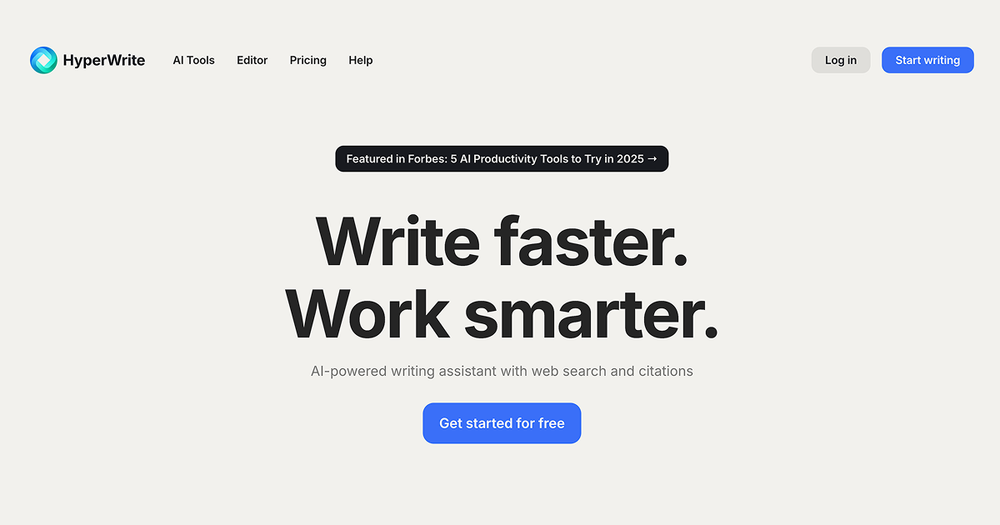 image of HyperWrite