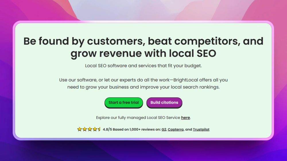 image of BrightLocal