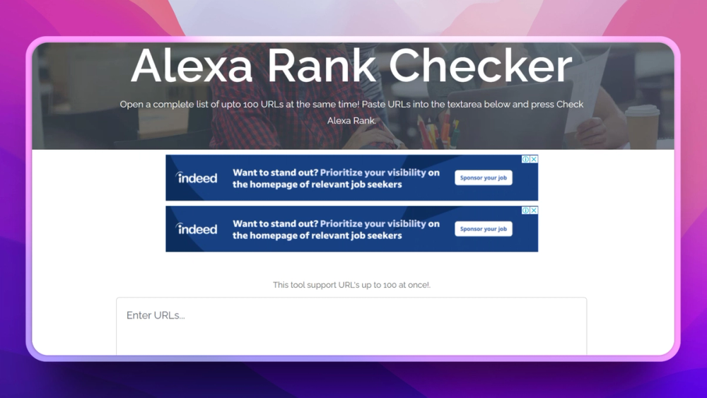 image of Bulk Alexa Checker