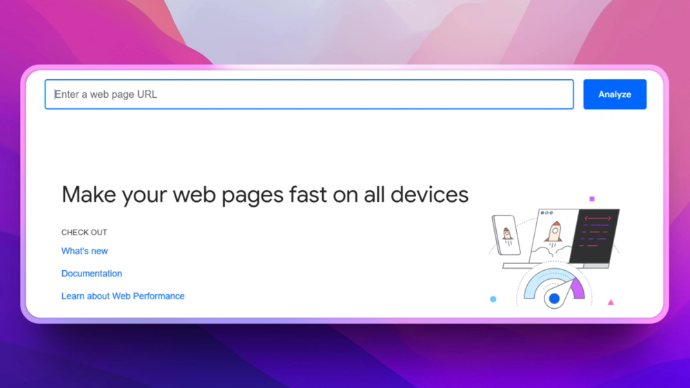 image of PageSpeed Insights
