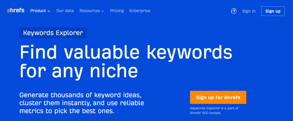image of Keywords Explorer