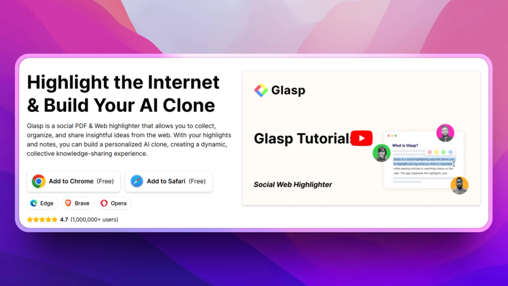 image of Glasp