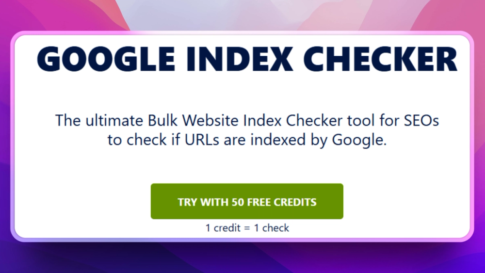 image of IndexCheckr