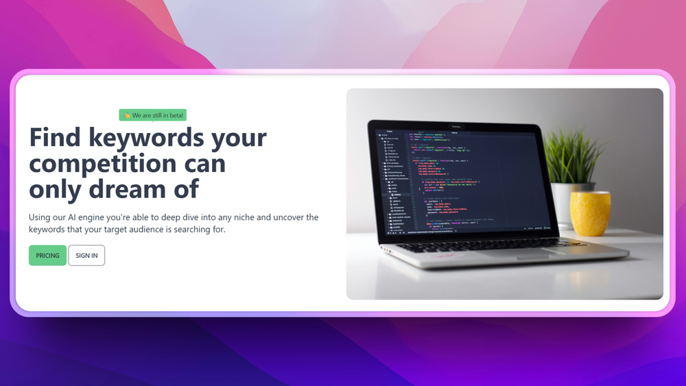 image of Keywrds.ai