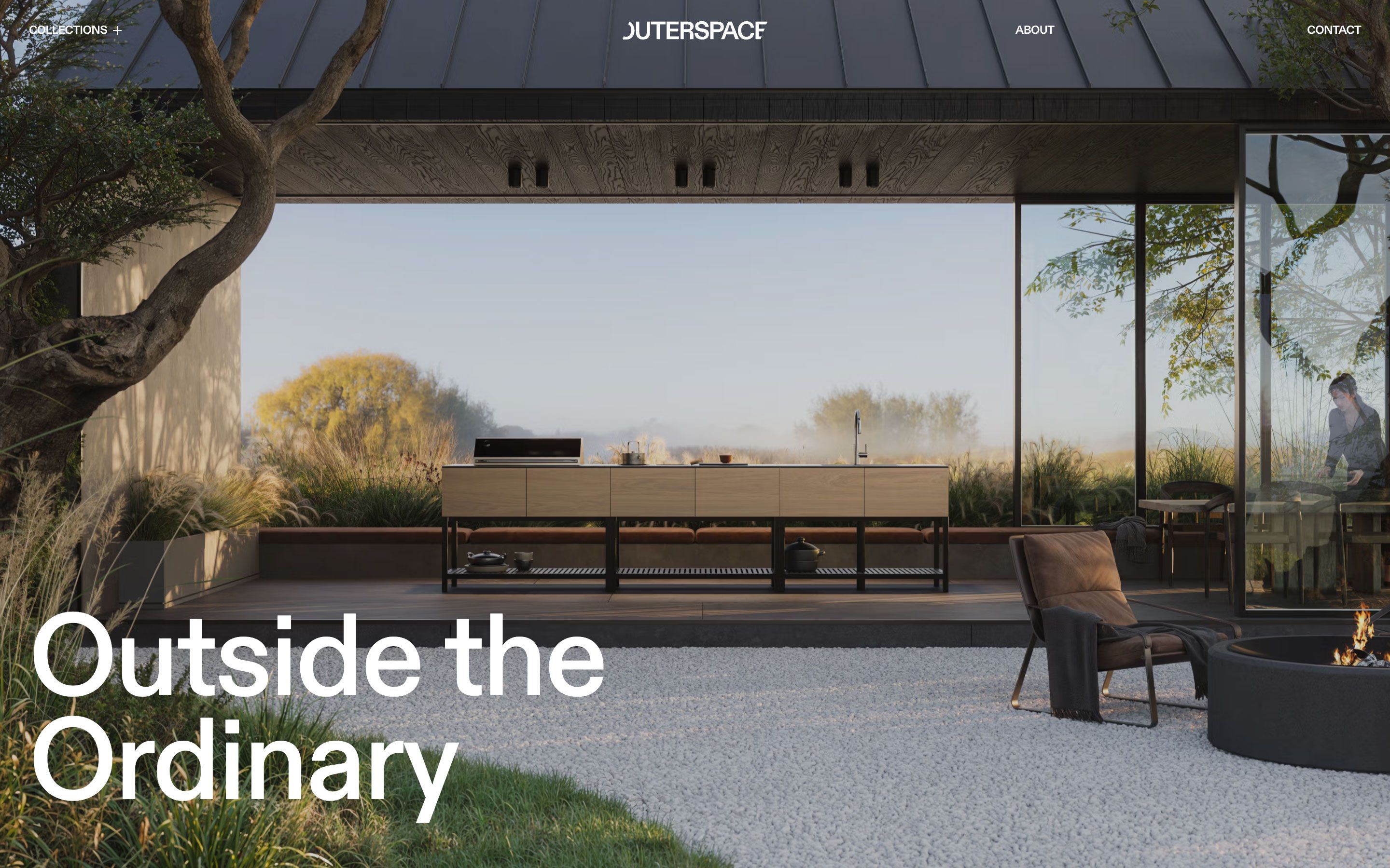 Outerspace Website - Home
