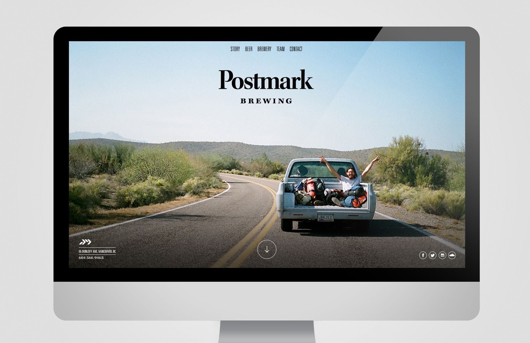 Postmark Brewing Website Home