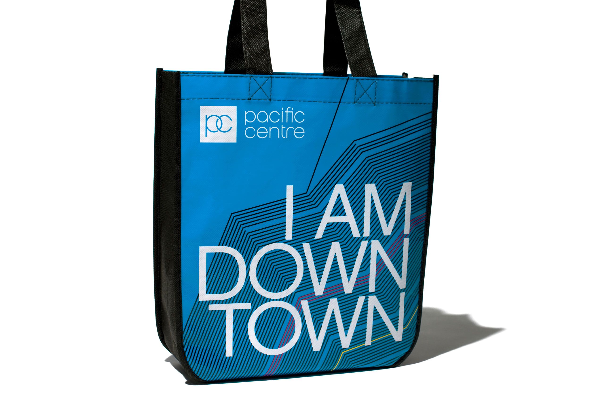 Pacific Centre Campaign: I Am Downtown reusable bag