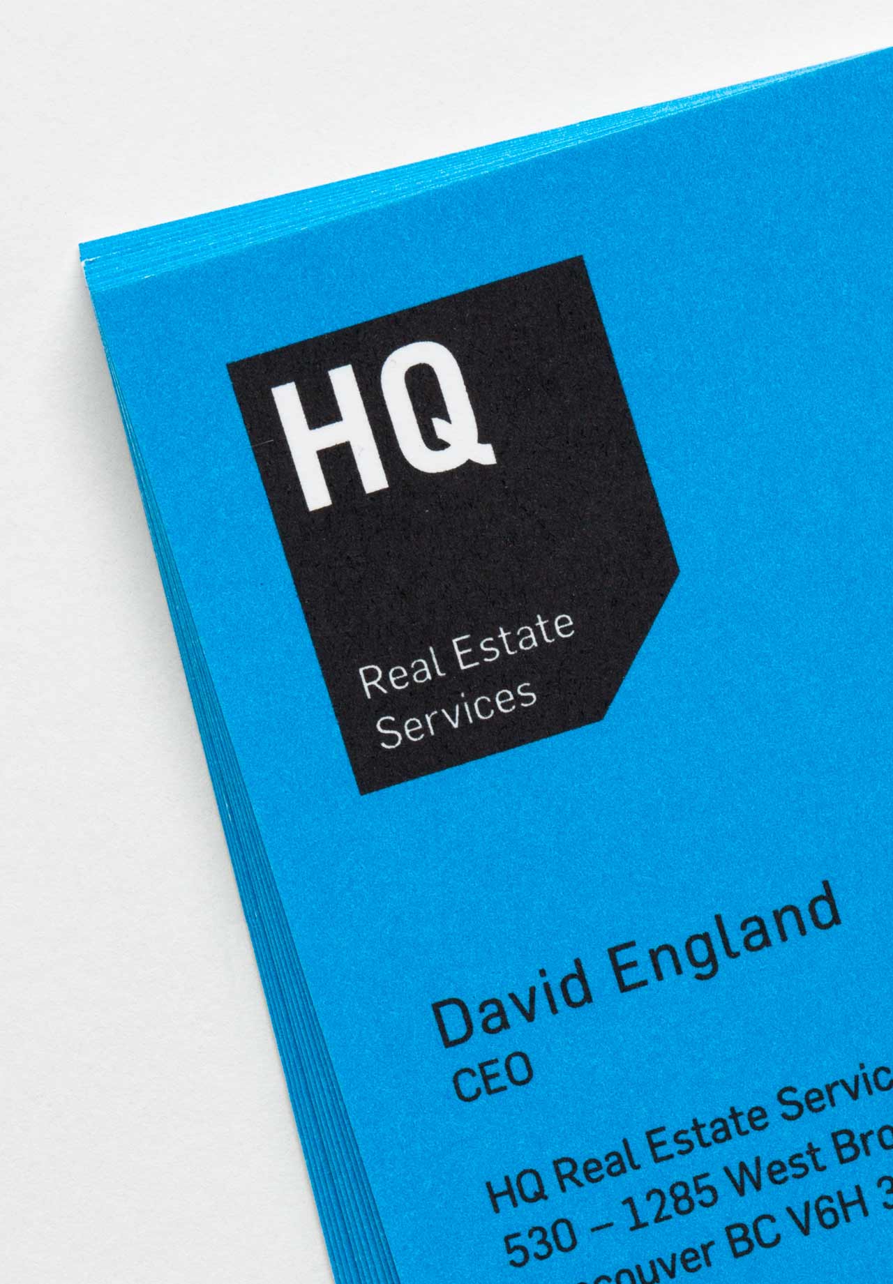 HQ Real Estate Services Business Card