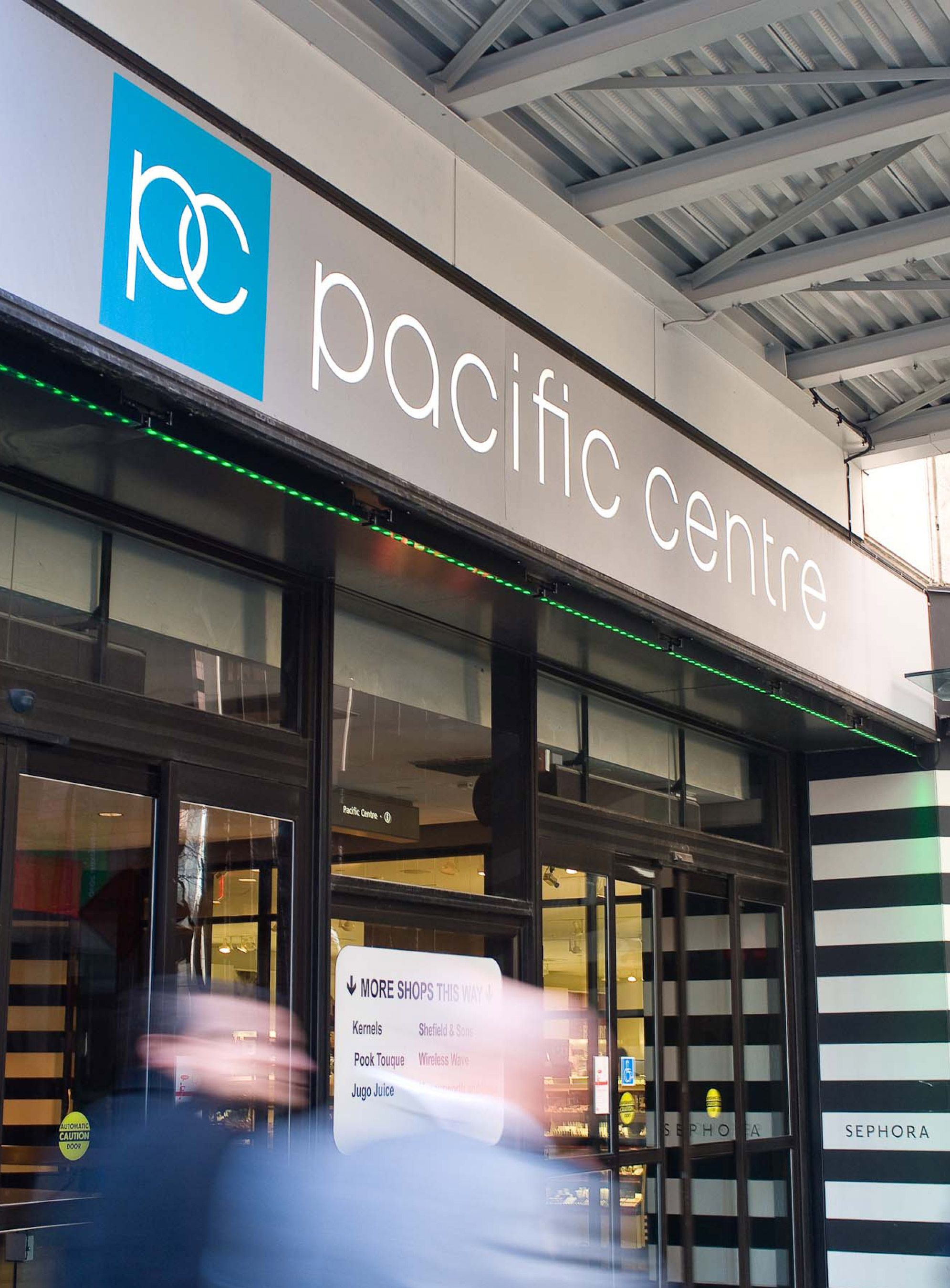 Pacific Centre Signage