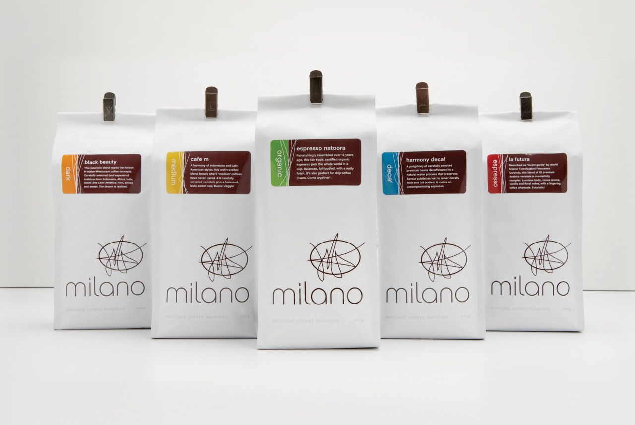 Milano coffee packaging 01