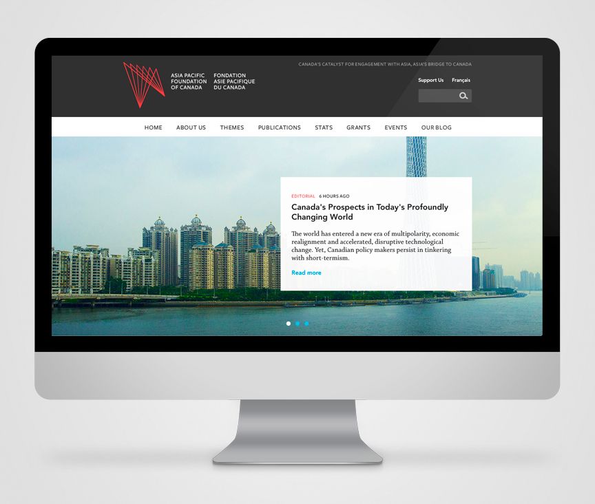 Asia Pacific Foundation of Canada Website