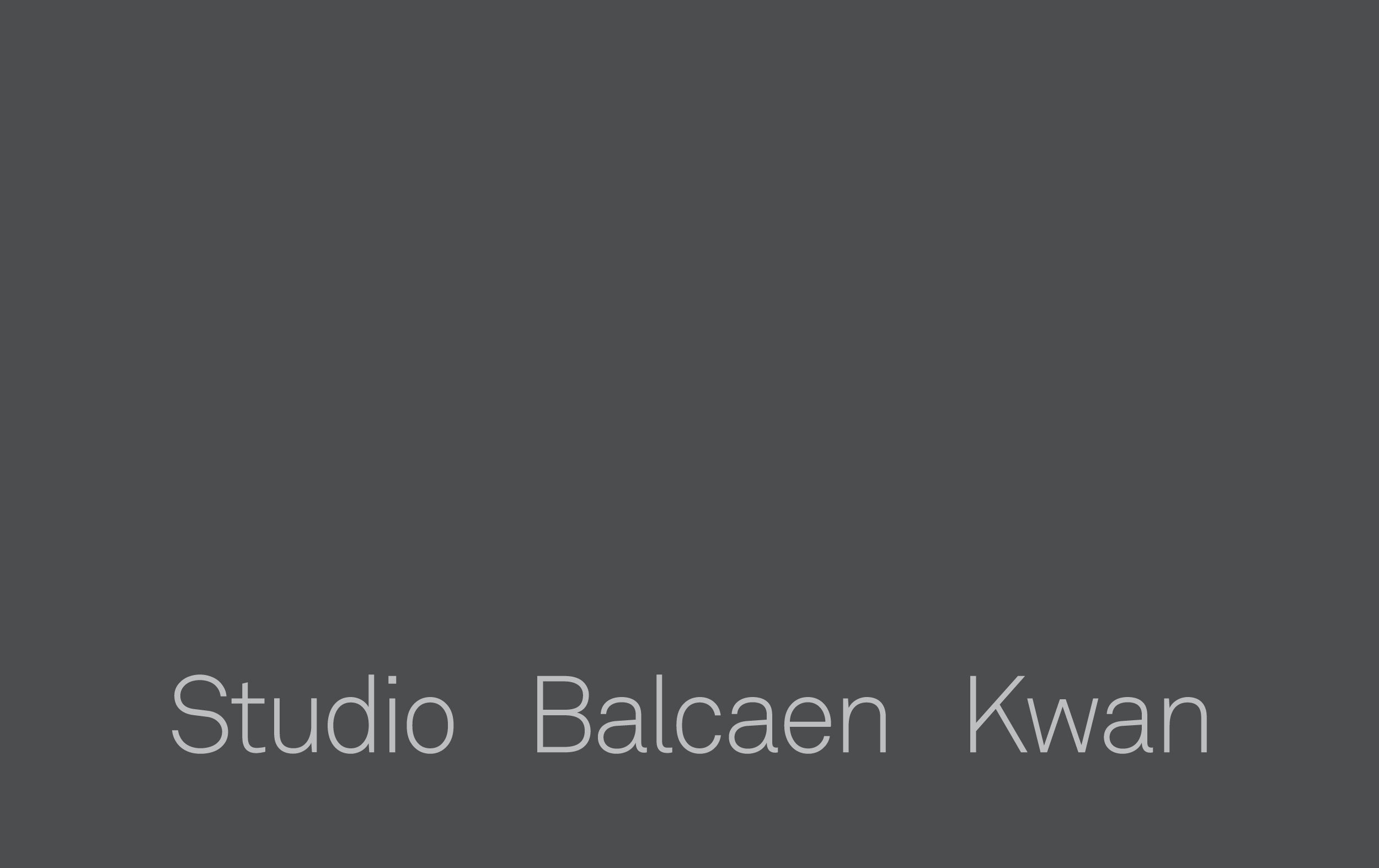 Studio Balcaen Kwan