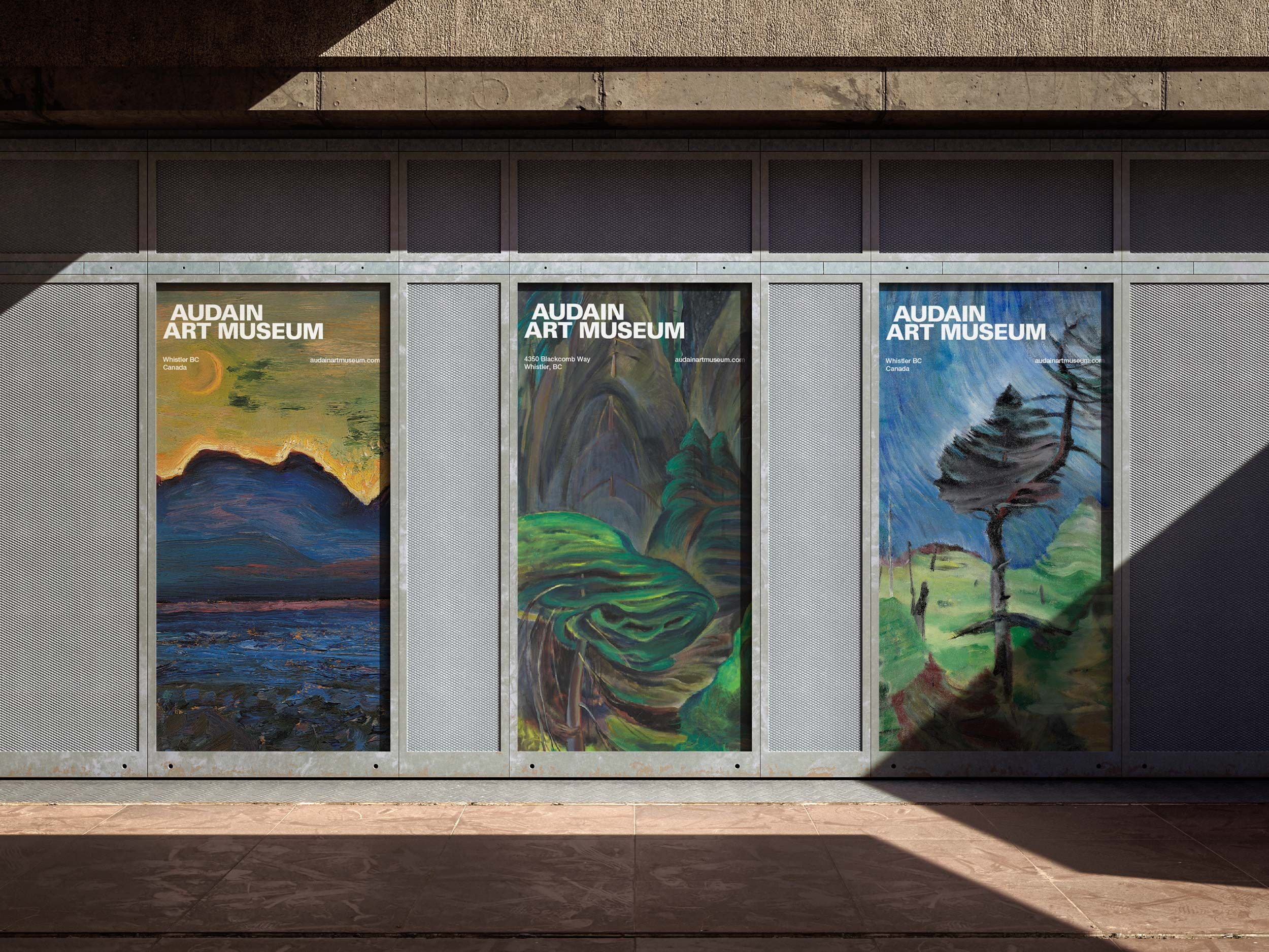 Audain Art Museum Advertisements
