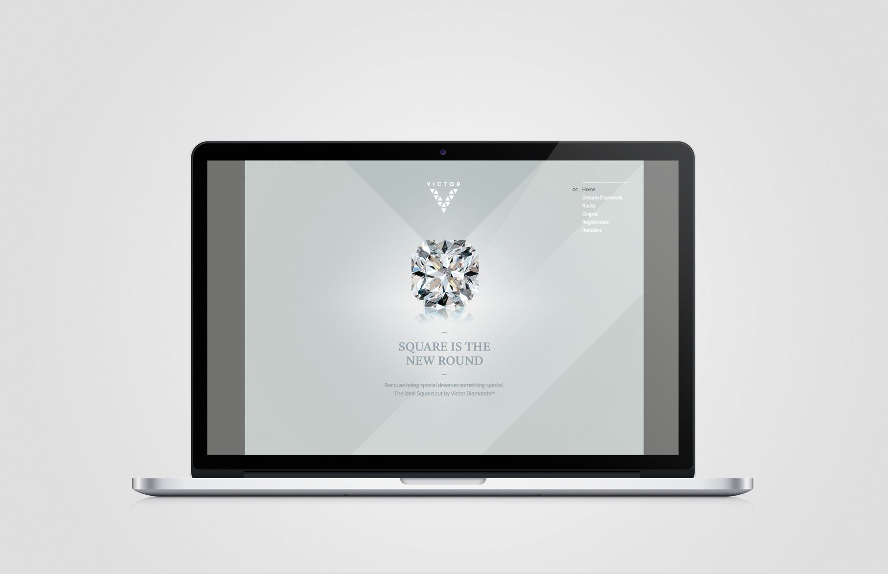 Victor Diamonds Website Home