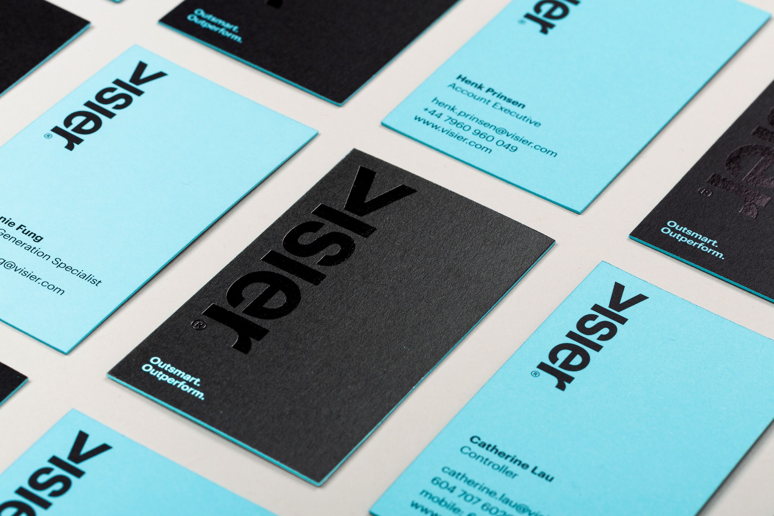 Visier Business Cards