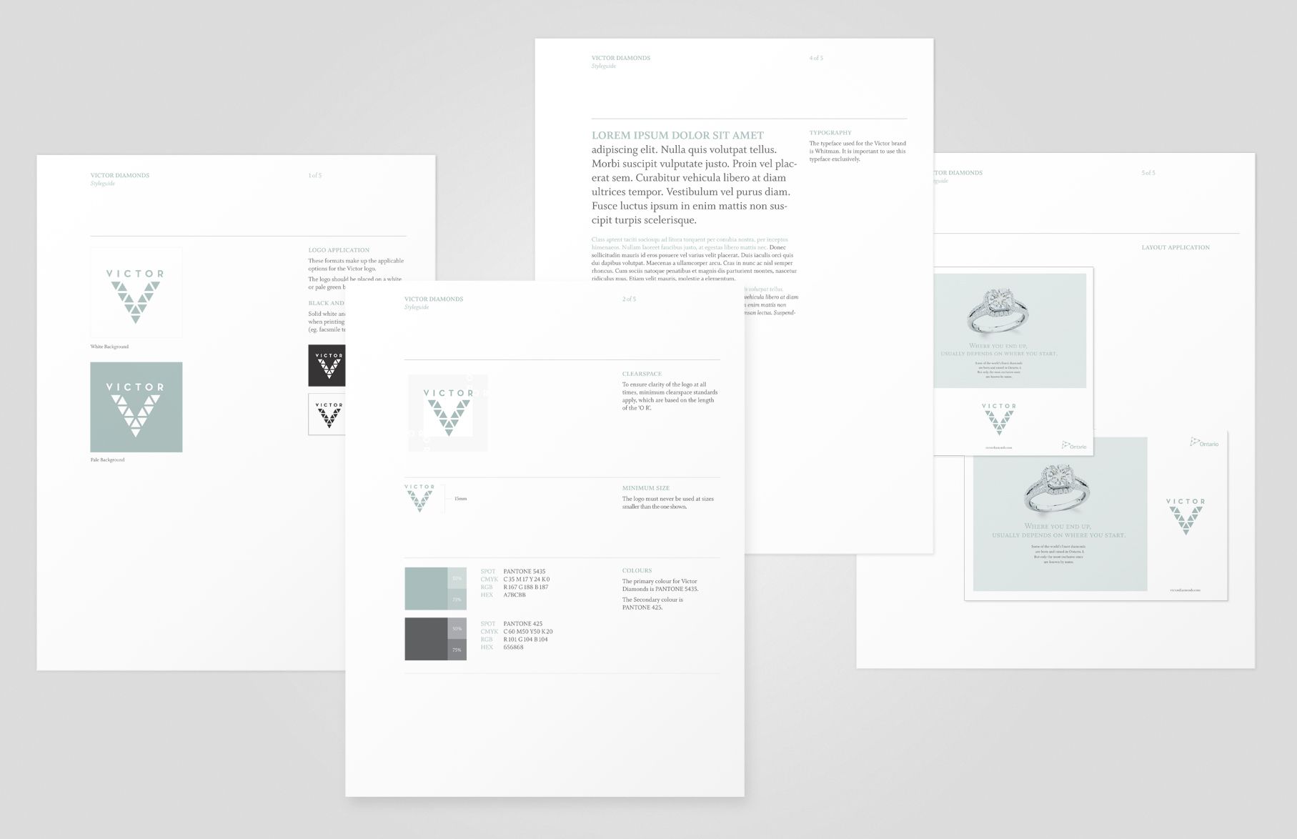 Victor Diamonds Brand Guidelines