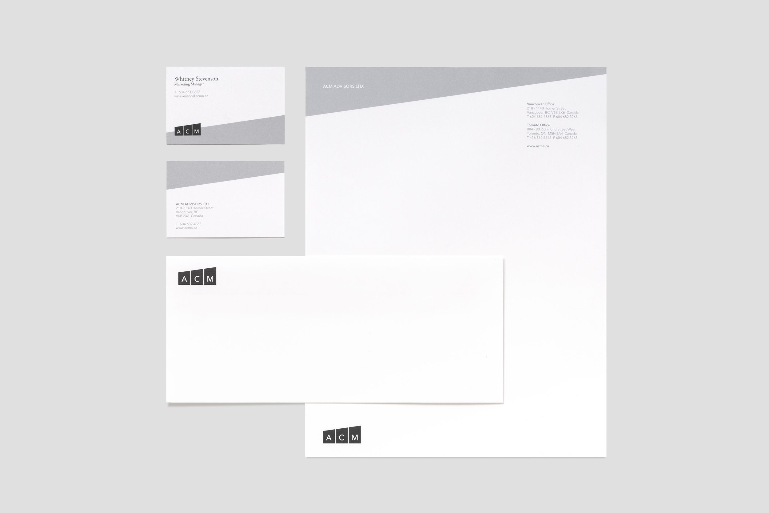 ACM Advisors Stationery Package