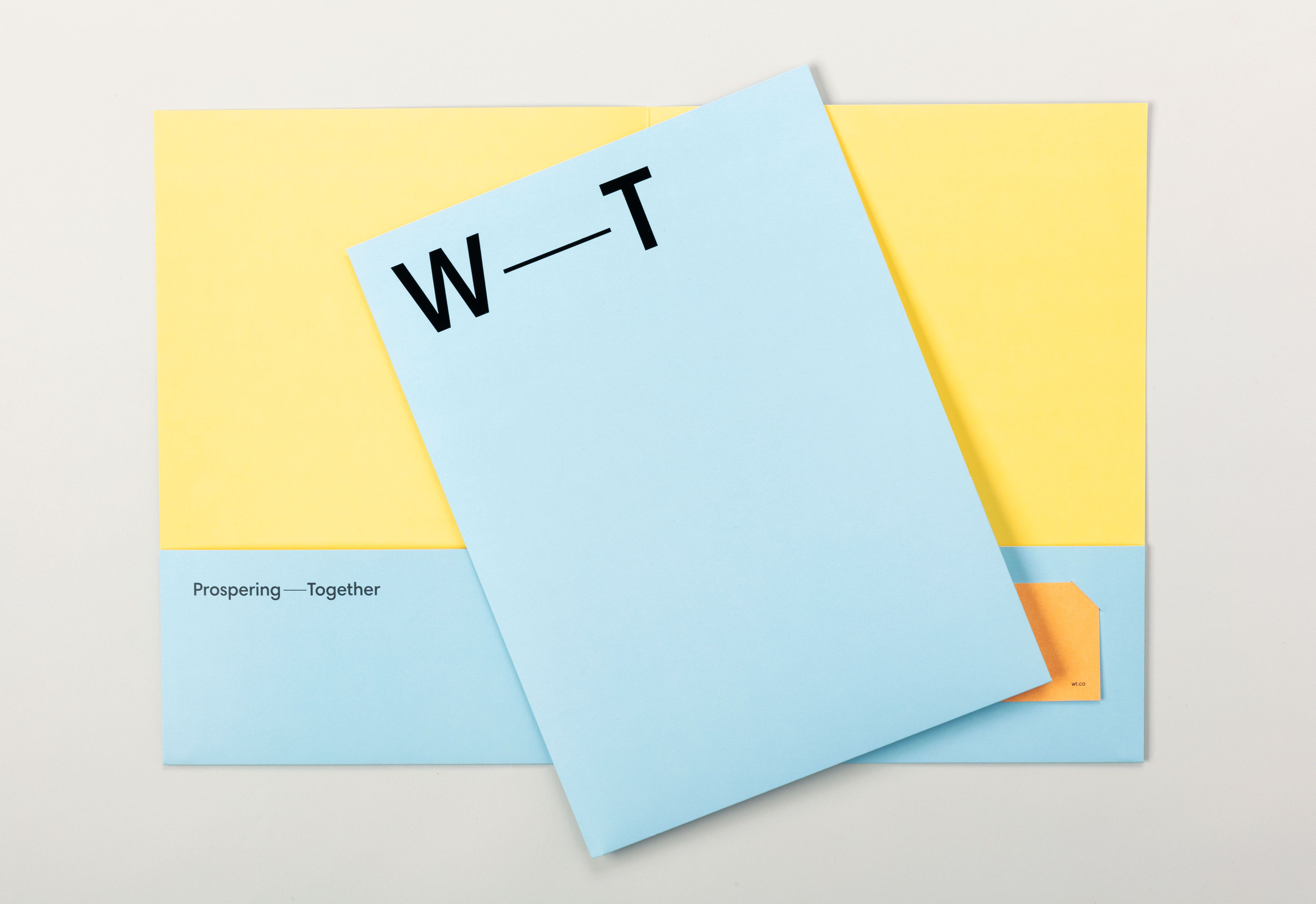 W-T Stationery Folder