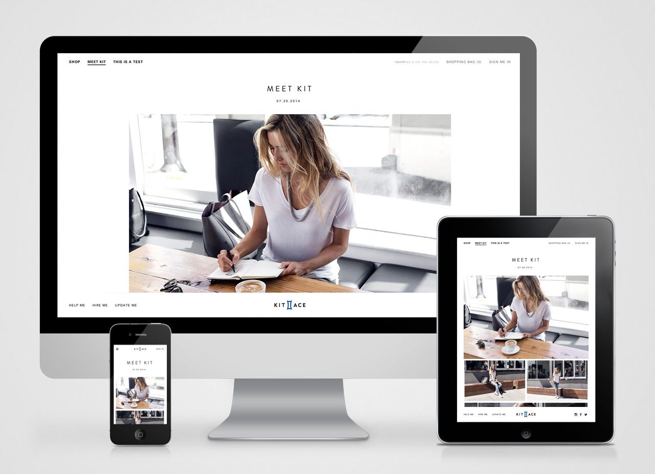 Kit and Ace Website Blog - Responsive Devices