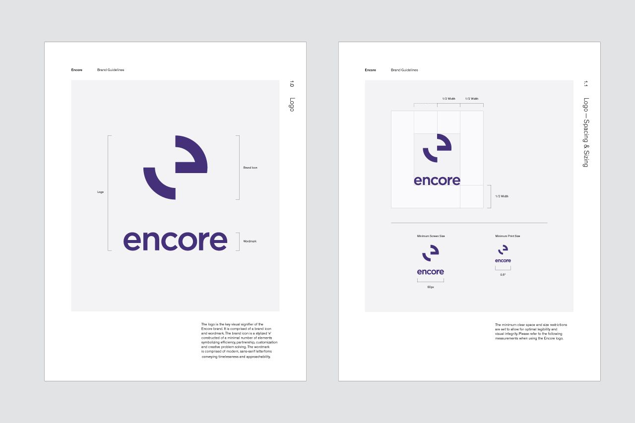 Encore Brand Guidelines, Logo