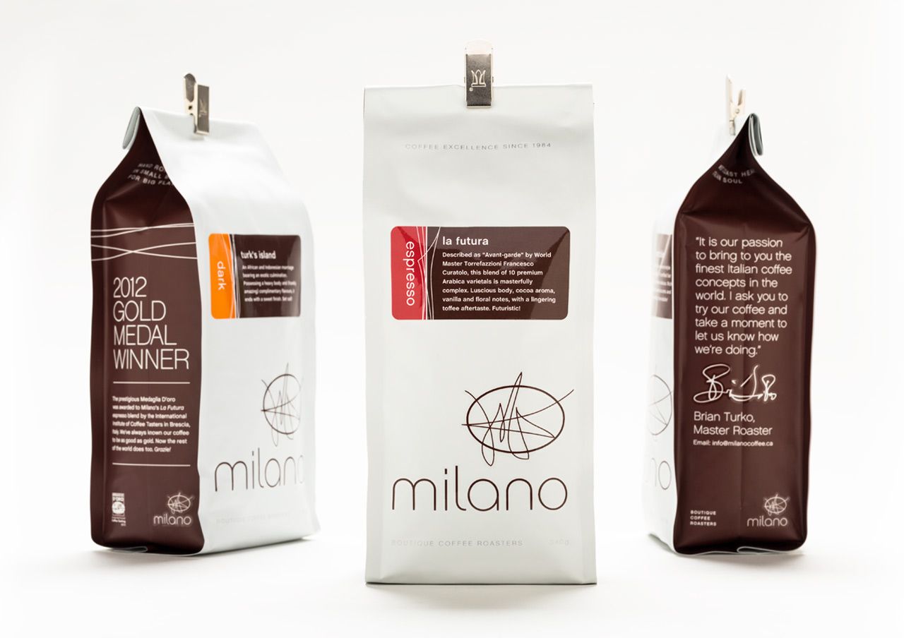 Milano coffee packaging 02