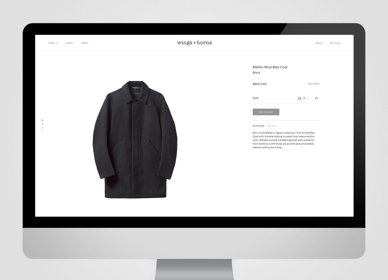 Wings + Horns Website 2016 PDP